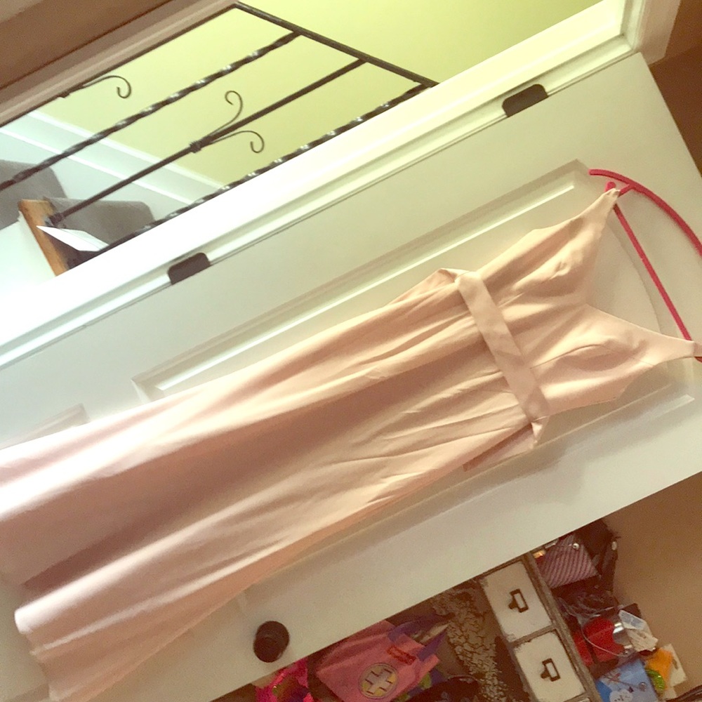 Blush White by Vera Wang bridesmaid dress